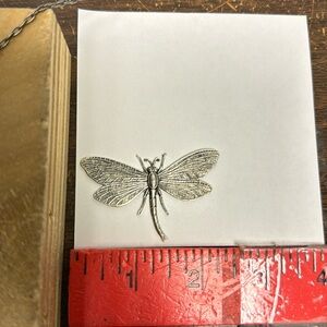 VJS Dragonfly - Solid Brass, OXIDIZED SILVER, 10pc set - Made In USA. 🩶